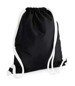 Icon Drawstring Backpack Black